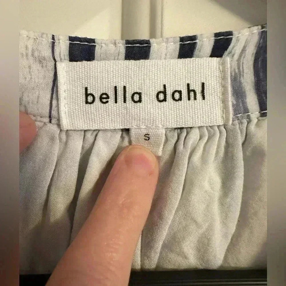 Bella Dahl size Small blue and white dress - Picture 3 of 13
